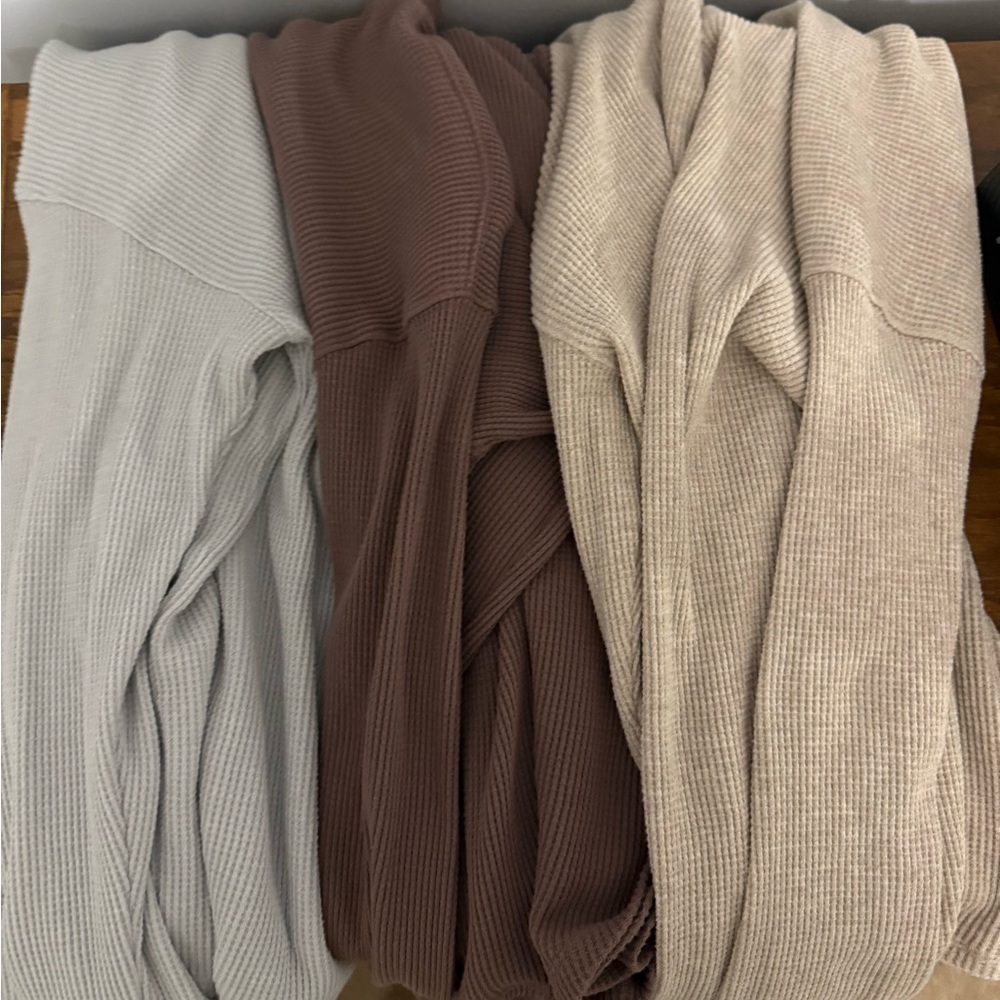 Abercrombie & Fitch Waffle Knit Top (3)